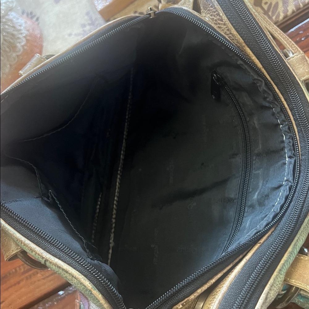 Anuschka Multicolor Hand-Painted Artesian Geometr… - image 8